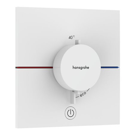hansgrohe Thermostat ShowerSelect Comfort E UP, f 1 Verbr. u. 1 zus. Abg., mattweiß