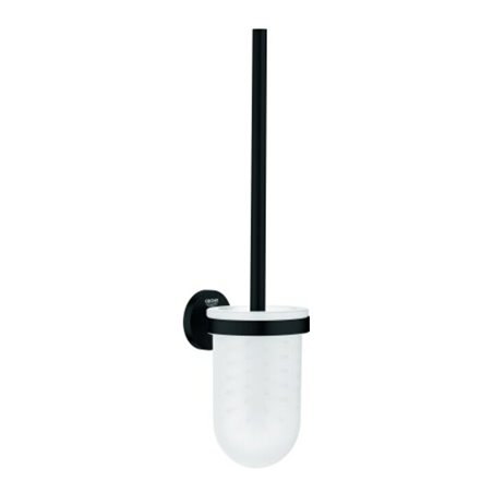 Grohe WC-Bürstengarnitur Essentials Wandmont., verd. Befestigung, matt black