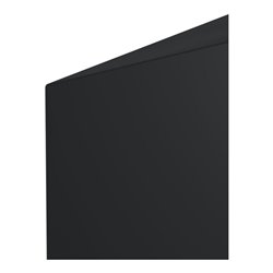 Keuco Duschabzieher Edition 400 schwarz (RAL 9011), mit Wandhalterung