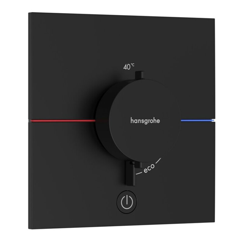 hansgrohe Thermostat ShowerSelect Comfort E UP, f 1 Verbr. u. 1 zus. Abg., matt-sw