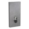 Geberit Wand-WC-Modul Monolith Plus BH 101cm, F SZ Schiefer, S. Alu SW-chrom