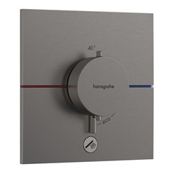 hansgrohe Thermostat ShowerSelect Comfort E UP, f 1 Verb + 1 zus. Abg, brush. bla vc