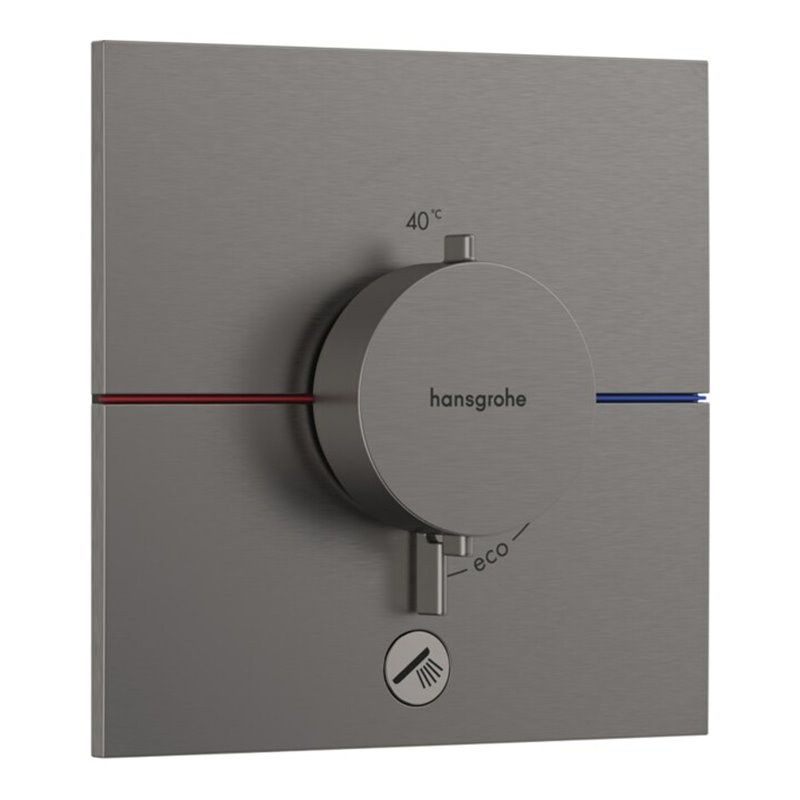 hansgrohe Thermostat ShowerSelect Comfort E UP, f 1 Verb + 1 zus. Abg, brush. bla vc