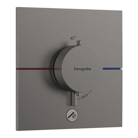 hansgrohe Thermostat ShowerSelect Comfort E UP, f 1 Verb + 1 zus. Abg, brush. bla vc