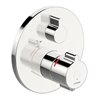 Hansa Fertigmontageset HANSACLINICA UP-Thermostat, Rosette rund, chrom