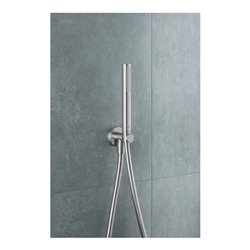 Duravit Wandanschlussbogen DN 15, m Brauseha., Ros. rd, ES geb.