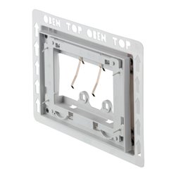 Duravit Einbaurahmen DuraSystem 29x21cm, flächenb., für Kunststoff, weiß