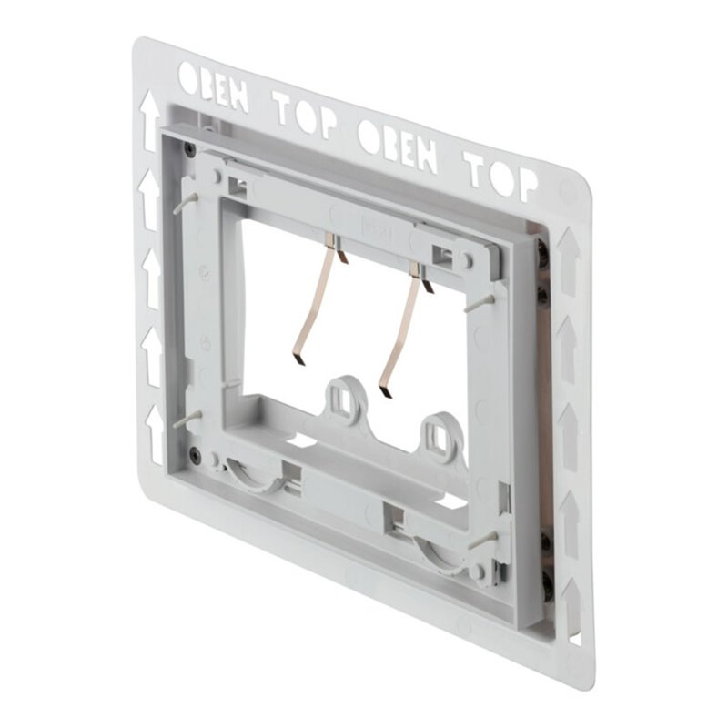 Duravit Einbaurahmen DuraSystem 29x21cm, flächenb., für Kunststoff, weiß