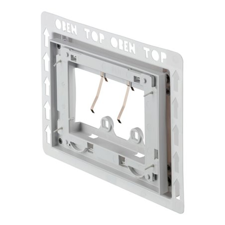 Duravit Einbaurahmen DuraSystem 29x21cm, flächenb., für Kunststoff, weiß