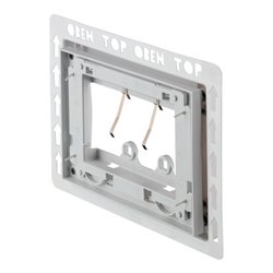 Duravit Einbaurahmen DuraSystem 29x21cm, flächenb., für Kunststoff, weiß