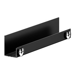 Keuco Duschablage 400-600mm, 120x90, schwarzgrau