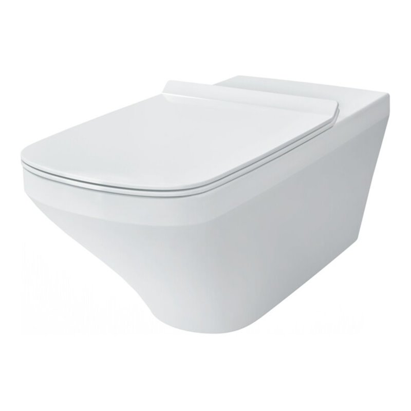 Duravit Wand-WC, Tiefspüler DuraStyle Vital 37x70cm, 4,5 l, barrieref., riml., weiß