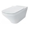 Duravit Wand-WC, Tiefspüler DuraStyle Vital 37x70cm, 4,5 l, barrieref., riml., weiß