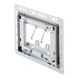 Duravit Einbaurahmen DuraSystem 29x21cm, flächenb., f Kunststoff, chr hgl