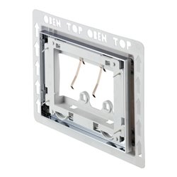 Duravit Einbaurahmen DuraSystem 29x21cm, flächenb., f Kunststoff, chr hgl
