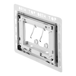 Duravit Einbaurahmen DuraSystem 29x21cm, flächenb., f Kunststoff, chr hgl