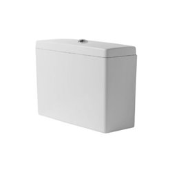 Duravit Spülkasten Starck 3 47x20cm, 6/3 l, Anschl. unt links, weiß