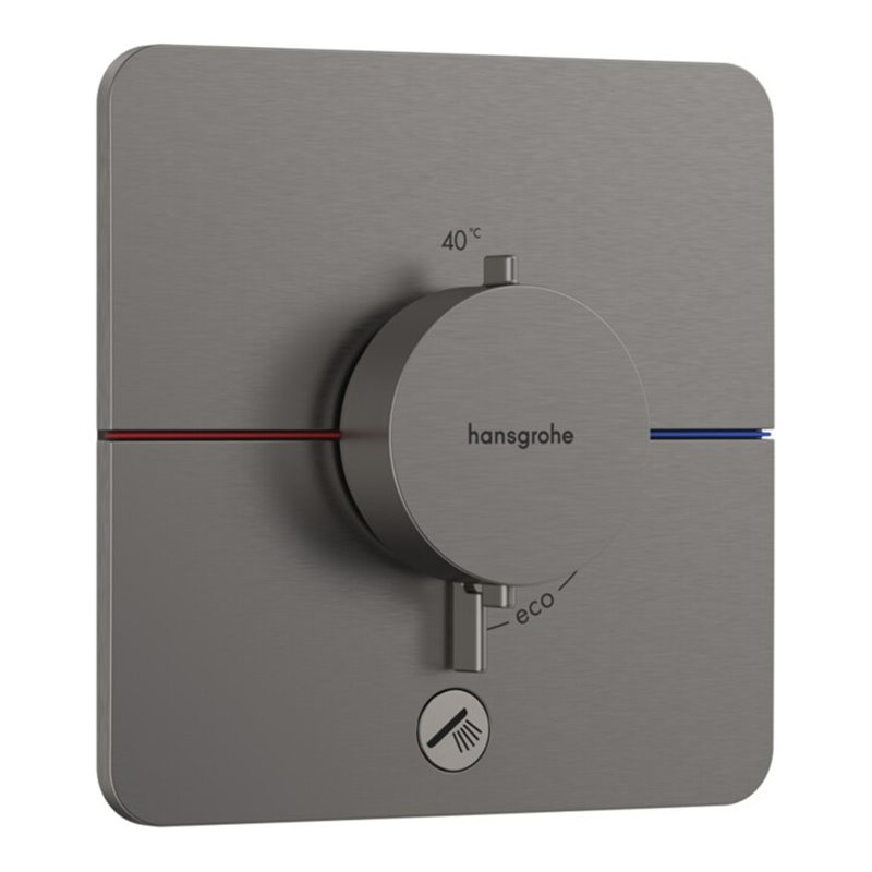 hansgrohe Thermostat ShowerSelect Comfort Q UP, f 1 Verb + 1 zus. Abg, brush. bla vc