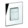 Grohe Abdeckplatte 42369 mit Drucktaste spiegelglas