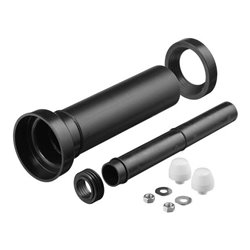 Duravit WC-Wandanschlussgar. DuraSystem 36,5cm, verlängert, für Wand-WC