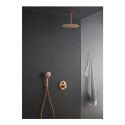 Duravit Wandanschlussbogen DN 15, m Brauseha., Ros. rd, bron geb.