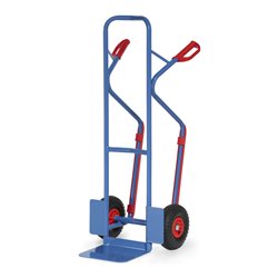 fetra Stahlrohr-Sackkarre B1330 mit Gleitkufen bis 300 kg