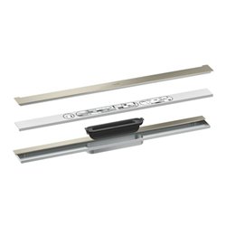 hansgrohe Fertigset Duschrinne AXOR Drain 700mm zur Wandmontage BN