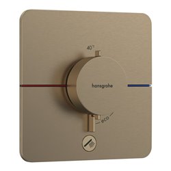 hansgrohe Thermostat ShowerSelect Comfort Q UP, f 1 Verb u. 1 zus. Abg., brush. bron