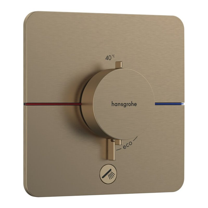 hansgrohe Thermostat ShowerSelect Comfort Q UP, f 1 Verb u. 1 zus. Abg., brush. bron