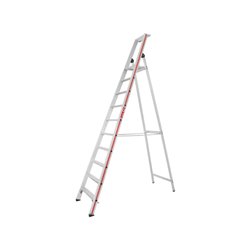 Hymer Stufenstehleiter mit Plattform, einseitig begehbar