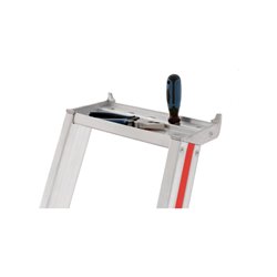 Hymer Stufenstehleiter mit Plattform, einseitig begehbar