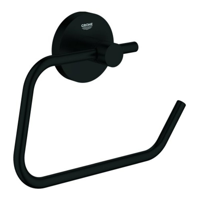 Grohe WC-Papierhalter Essentials o. Deck, verd. Befestigung, matt black