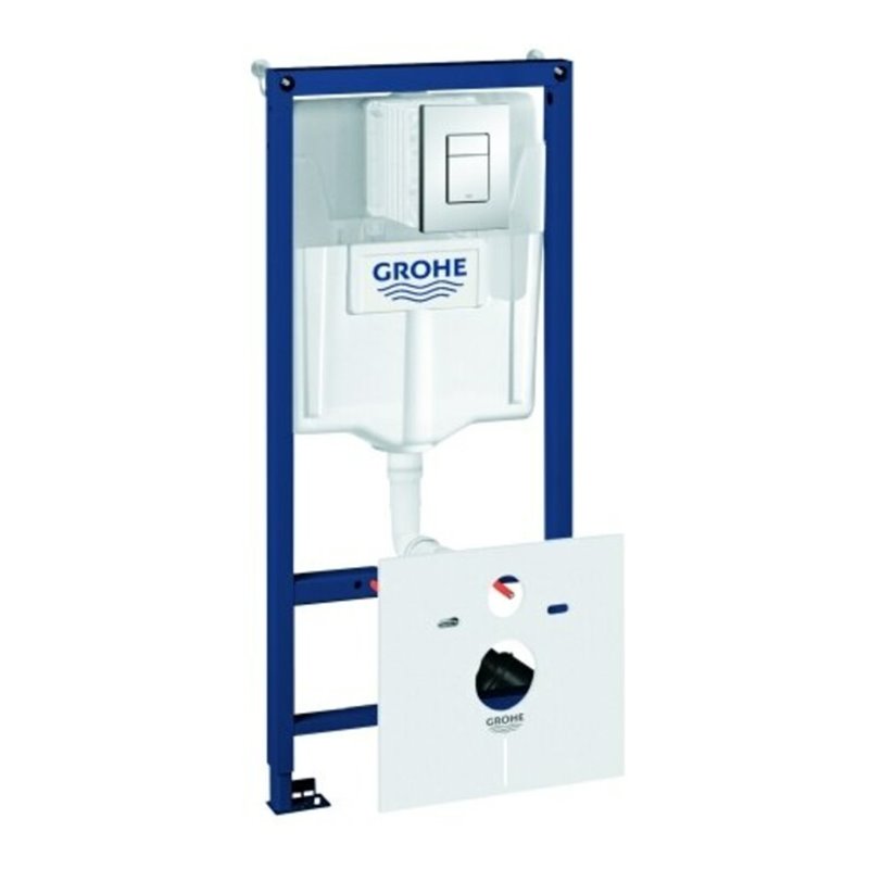 Grohe WC-Set Rapid SL BH 1,13 m, 5-in-1-Set, Abd.-Pl. chrom