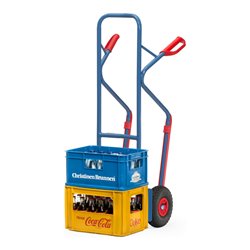 fetra Stahlrohr-Sackkarre B1330 mit Gleitkufen bis 300 kg