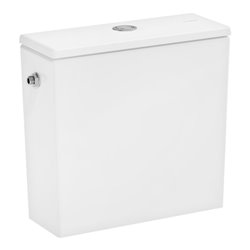 hansgrohe Aufsatzspülkasten EluPura Original Q mit seitlichem Wasseranschluss, weiß