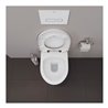 Duravit Stand-WC, Tiefspüler No. 1 Compact 37x48cm, 4,5 l, Abg. waag., riml., weiß