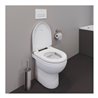 Duravit Stand-WC, Tiefspüler No. 1 Compact 37x48cm, 4,5 l, Abg. waag., riml., weiß
