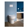 Duravit Stand-WC, Tiefspüler No. 1 Compact 37x48cm, 4,5 l, Abg. waag., riml., weiß