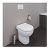 Duravit Stand-WC, Tiefspüler No. 1 Compact 37x48cm, 4,5 l, Abg. waag., riml., weiß
