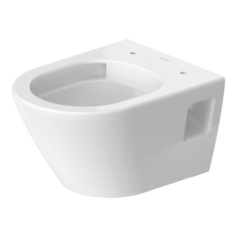 Duravit Wand-WC, Tiefspüler Compact D-Neo 37x48cm, 4,5 l, Rimless, weiß