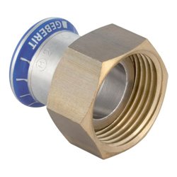 Geberit bergang Mapress d 15xRp 3/4, labs-f, m ÜM, Edelstahl