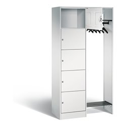 C+P Offene Garderobe Serie 8070, H1950xB960xT480mm