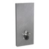 Geberit Wand-WC-Modul Monolith Plus BH 114cm, F SZ Schiefer, S. Alu SW-chrom