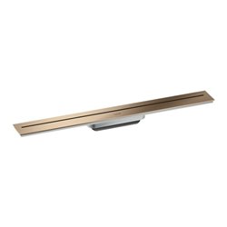 hansgrohe Fertigset Duschrinne AXOR Drain 700mm zur Wandmontage PRG