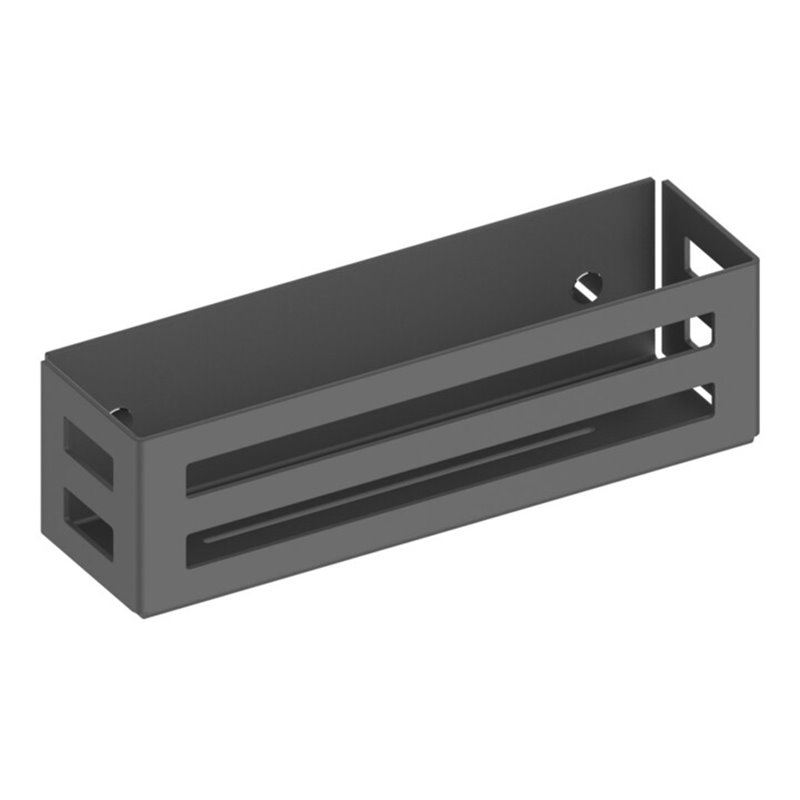 Keuco Seifenkorb 320x93x90mm, Wandmontage, schwarzgrau