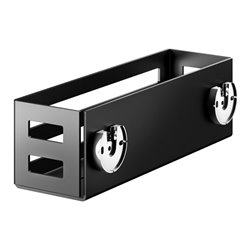 Keuco Seifenkorb 320x93x90mm, Wandmontage, schwarzgrau