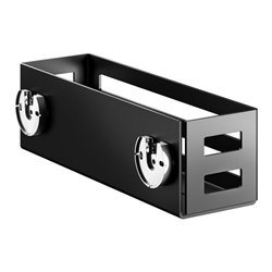 Keuco Seifenkorb 320x93x90mm, Wandmontage, schwarzgrau