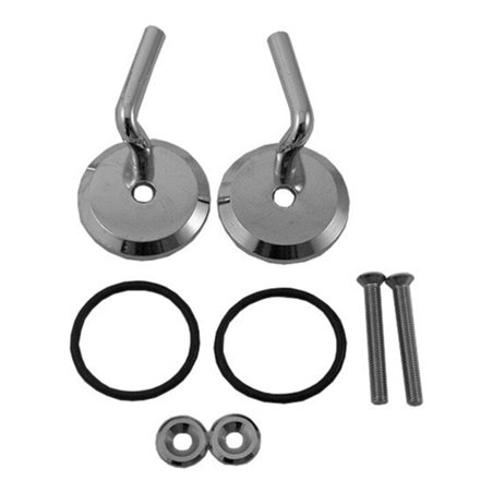 Duravit Scharnier-Set f Urinaldeck o. Absenkaut., Edelstahl