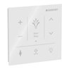 Geberit Wandbedienpanel AquaClean Sela z. AP-Mont., Oberfläche Glas/Farbe weiß