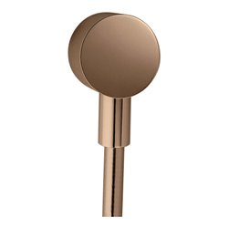 hansgrohe Schlauchanschluss Axor rd, m Rückflussverh., polished red gold